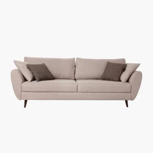 Smėlio spalvos sofa