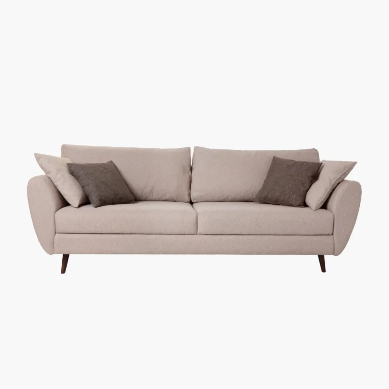 Smėlio spalvos sofa