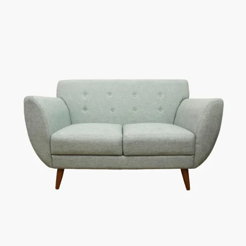 Žalsva dvivietė sofa